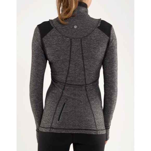 Lululemon Run Your Heart Out 1/2 Zip Pullover Jacket Size 4 - Picture 6 of 8